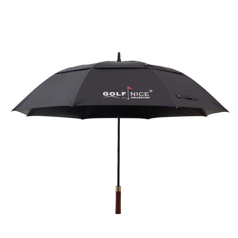 Golfnice高爾夫黑色雙層傘